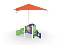 View Cable Corner with Shade slide