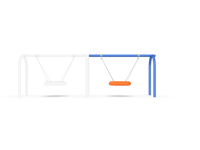 View Saucer Swing Add-A-Bay slide