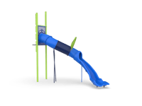 View Olympus 10' Tunnel to Open Slide with Buddy Exit slide