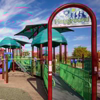 View Custom Arch Sign slide
