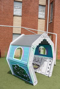 View Bungalow Playhouse slide