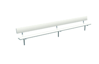 View 15' Player Bench Permanent slide