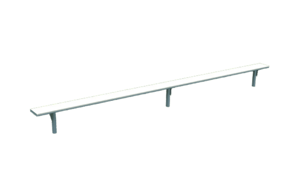 15' Player Bench Seat Permanent 1