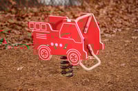 View Fire Truck Bouncer slide