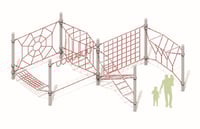 View Meridian Ninja Crisscross Course slide