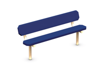 View 6' Bench Inground slide