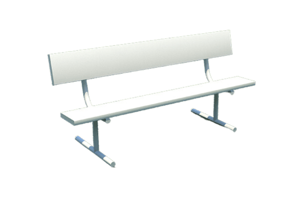6' Player Bench Portable 1