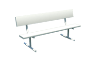 View 6' Player Bench Portable slide