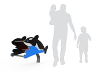 View Orca Bouncer slide