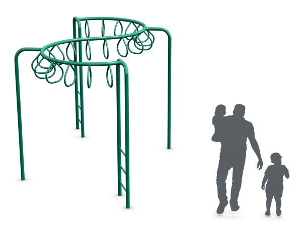 S' Horizontal Loop Ladder 2