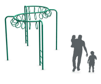 View S' Horizontal Loop Ladder slide