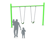 View 5 Od Single Post Swing slide