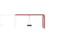 View 5” Od Arch Tire Swing Add-A-Bay slide