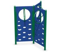 View Triple Climb Wall With Rings slide