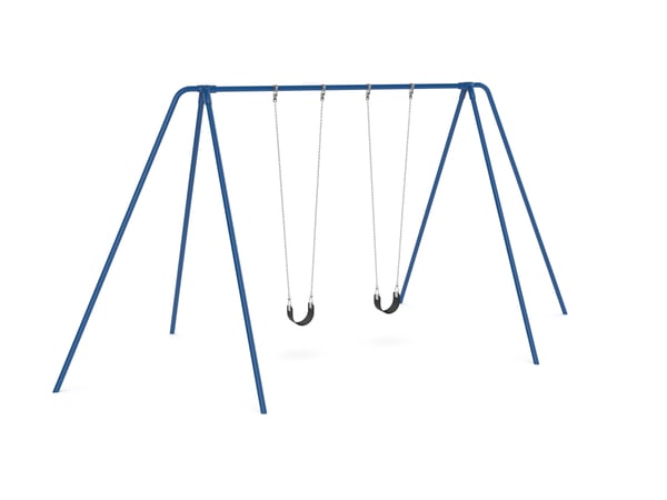 2 3/8 Galvanized 10' Tripod Swing 1