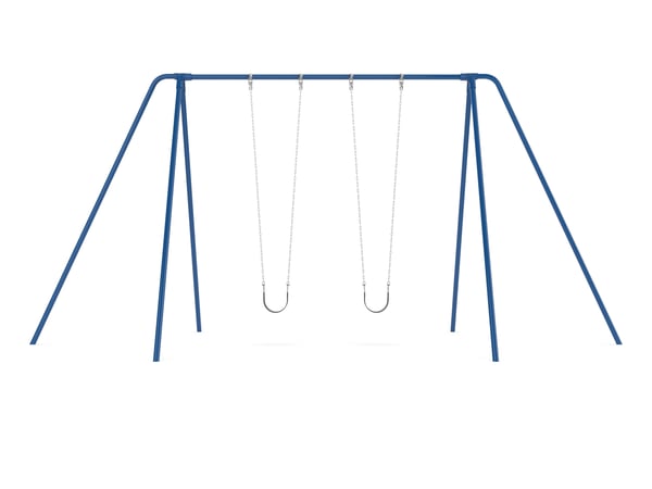 2 3/8 Galvanized 10' Tripod Swing 2