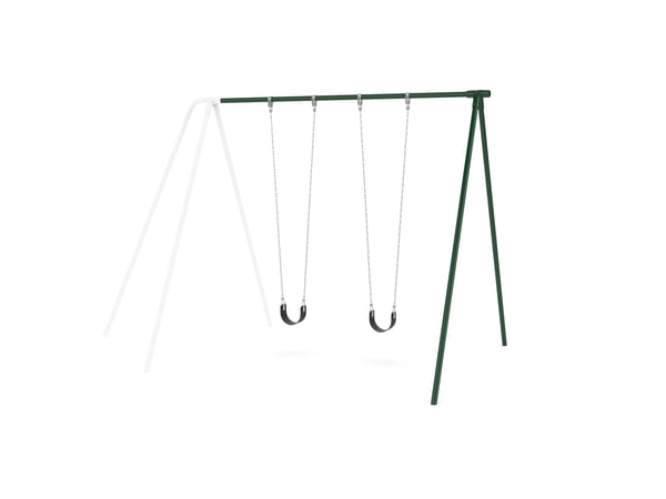 2 3/8” Galvanized 10’ Tripod Swing Add-A-Bay 1
