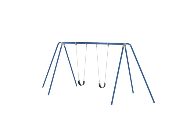 3 1/2 Galvanized 8' Tripod Swing 1