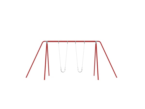 3 1/2 Galvanized 8' Tripod Swing 2