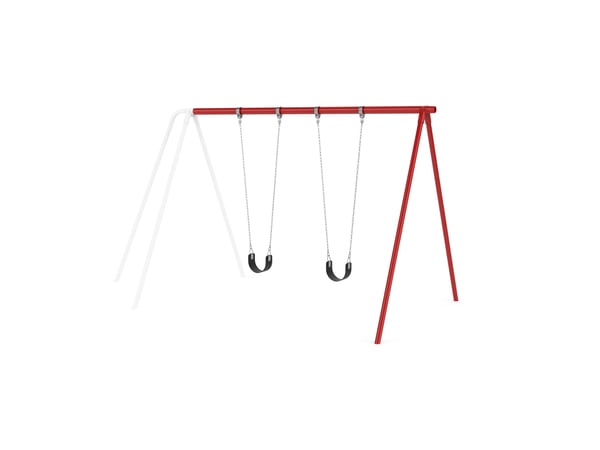 3 1/2” Galvanized 8’ Tripod Swing Add-A-Bay 1