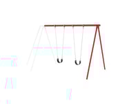 View 3 1/2” Galvanized 8’ Tripod Swing Add-A-Bay slide