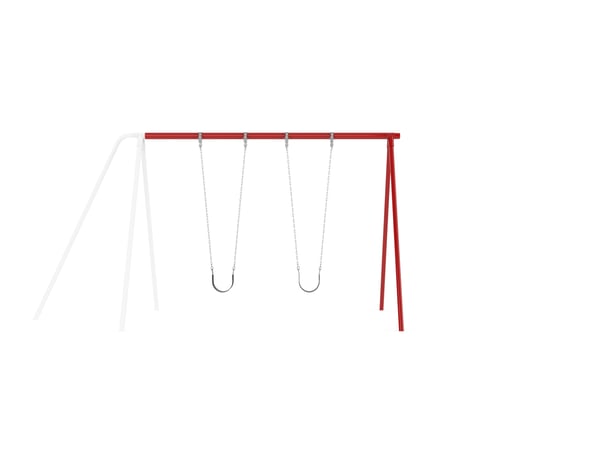 3 1/2” Galvanized 8’ Tripod Swing Add-A-Bay 2