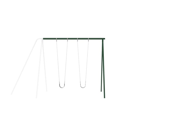 3 1/2” Galvanized 10’ Tripod Swing Add-A-Bay 2