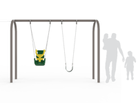 View 3 1/2” Arch Swing Add-A-Bay slide