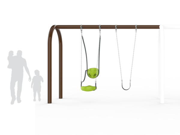 5” Arch Swing Add-A-Bay 2