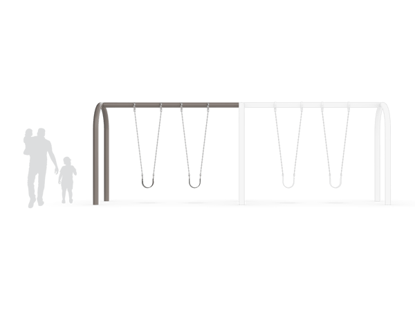 5” Arch Swing Add-A-Bay 2