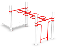 View Horizontal Loop Ladder slide