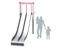 View Stainless Steel Double Slide slide
