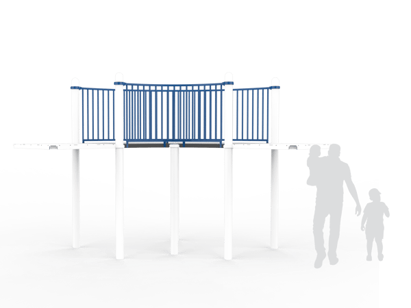 90° Curved Bridge 3
