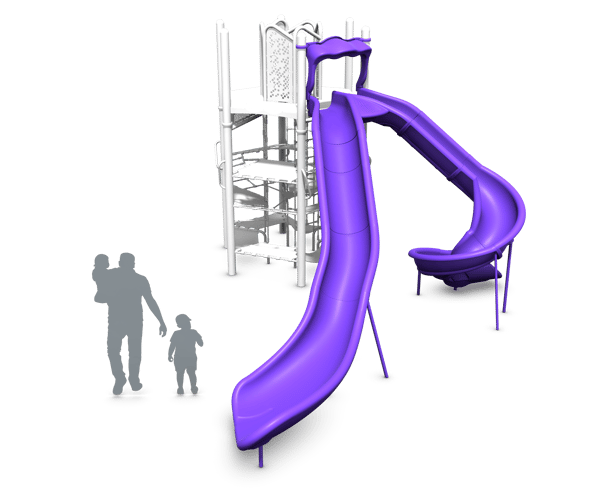9' Spiral Surge Slide 2