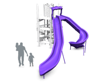 View 9' Spiral Surge Slide slide