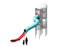 View 12' Tube to Surge Slide slide