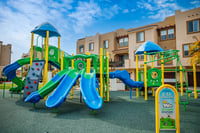 View La Plaza slide