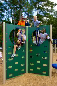 View Triple Climb Wall With Rings slide