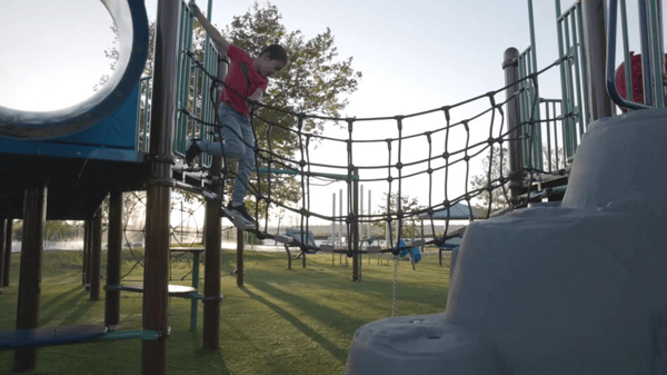 Cable Sway Bridge video 1