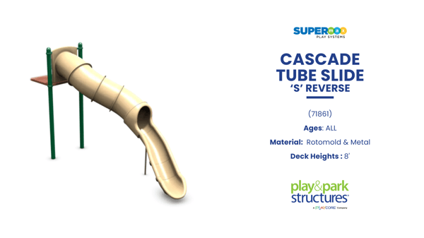 Cascade Tube Slide 'S' Reverse video 1