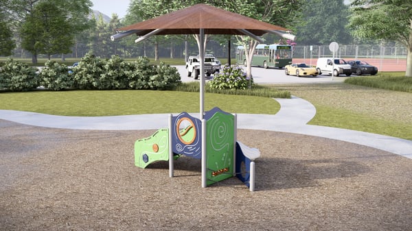 Cable Corner with Shade 6