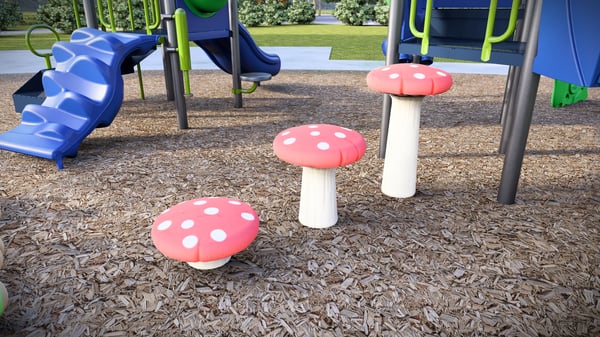 Toadstool Steps (GFRC) 4