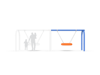 View Saucer Swing Add-A-Bay slide