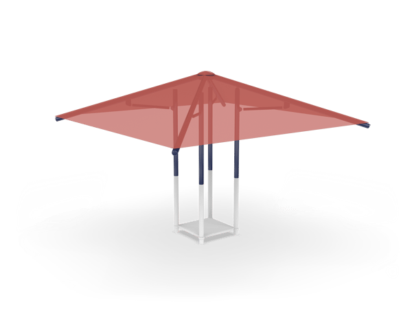 Square Fabric Shade 1