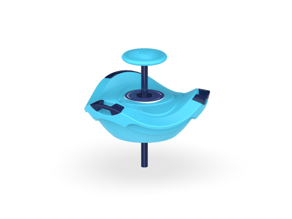 SWURV Spinner with Center Wheel 1