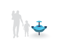 View SWURV Spinner with Center Wheel slide