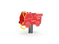 View Fire Truck Bouncer slide