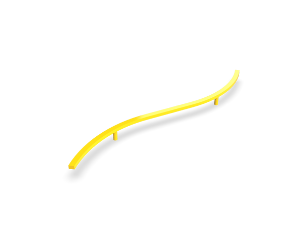 Curved Balance Beam 1