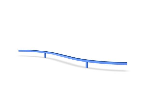 Curved Balance Beam 2