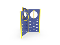 View Triple Climb Wall With Rings slide